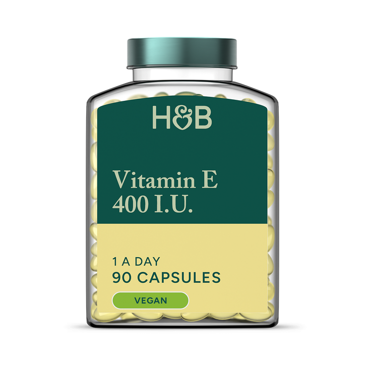 Holland & Barrett Natural Vegan Vitamin E 400I.U 90 Capsules